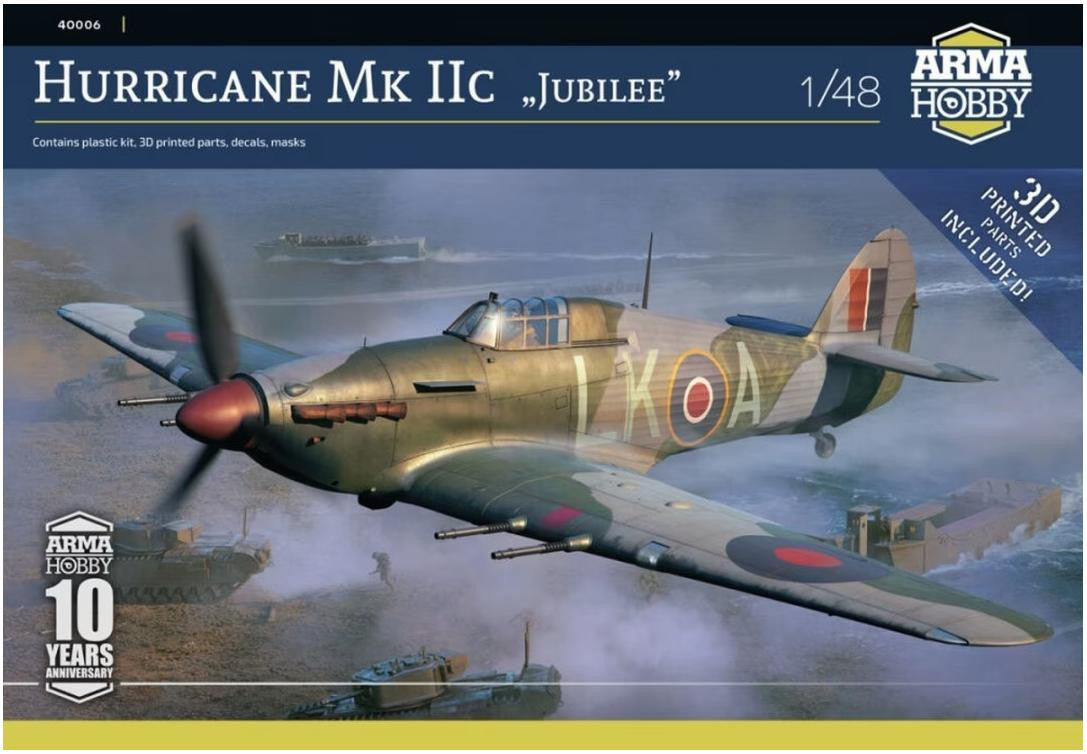 Arma Hobby 1/48 Hawker Hurricane Mk.IIc "Jubilee" 40006